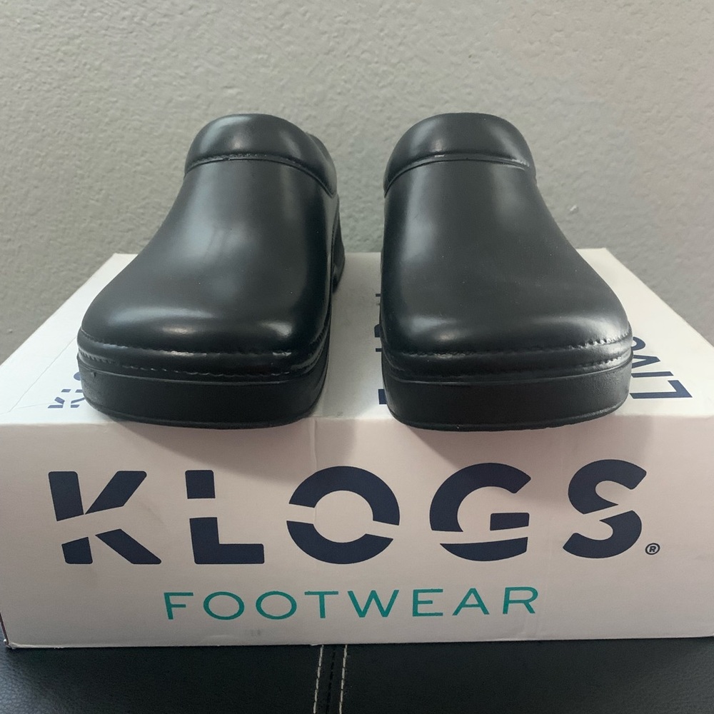 Klogs Joplin-SD Black Work Shoes